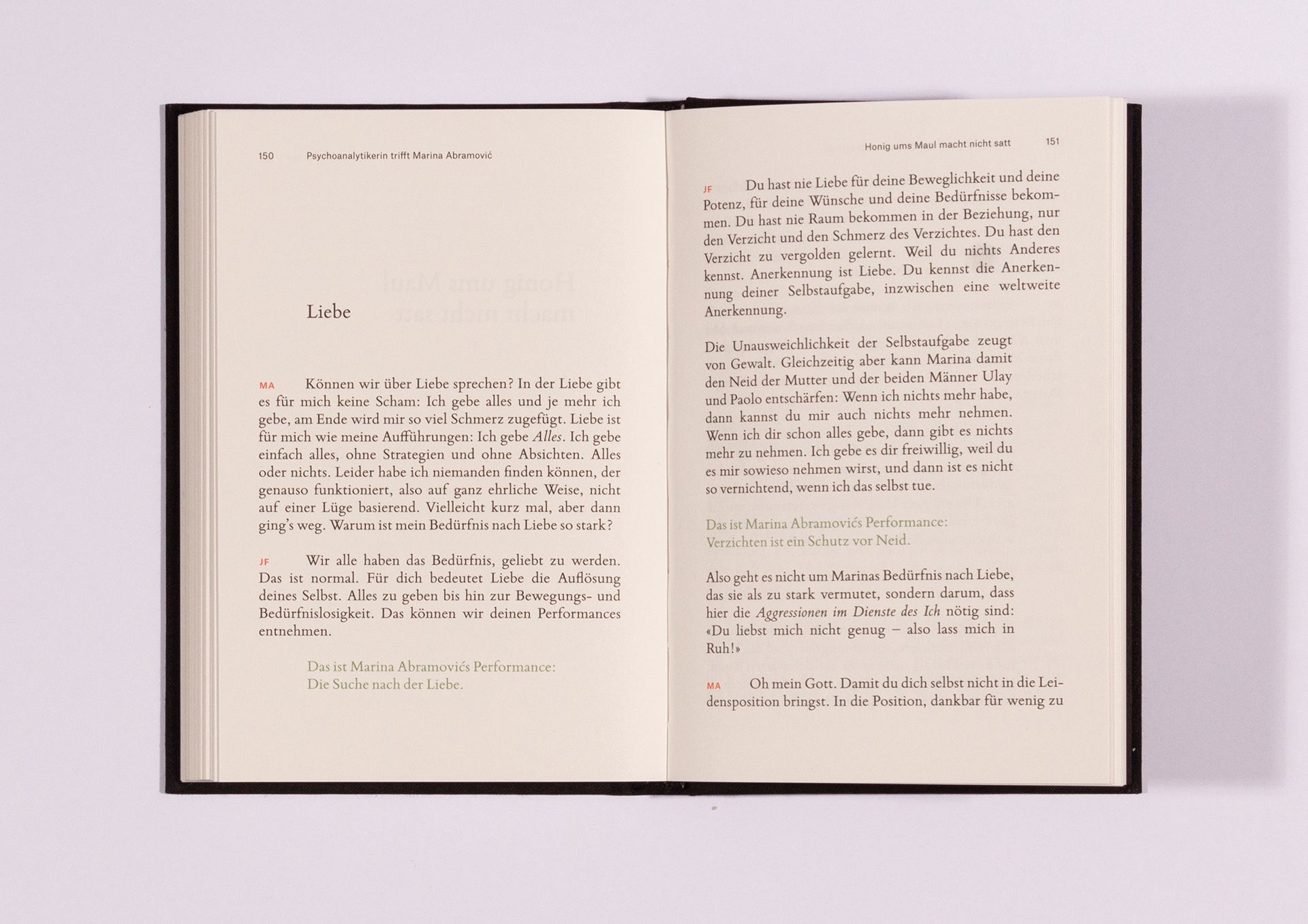 Psychoanalitikerin trifft Marina Abramovic